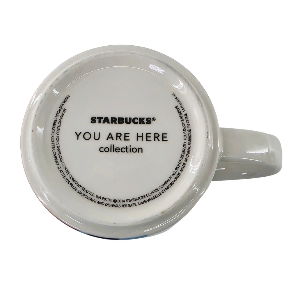 Starbucks You Are Here Collection Chicago 14oz City Skyline Ceramic Coffee Cup - Picture 4 of 5